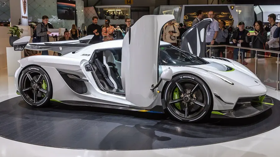 The Koenigsegg Jesko card