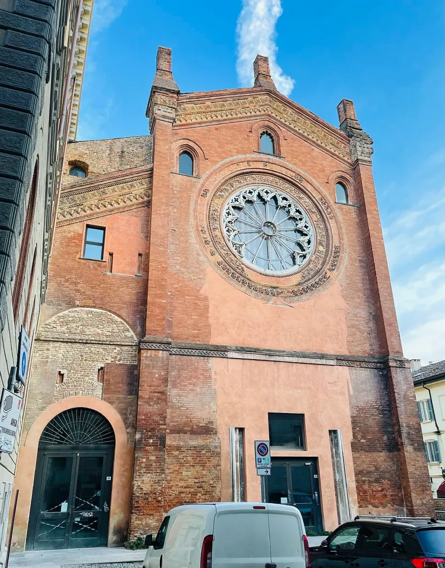 La carte Église San Tommaso de Pavie