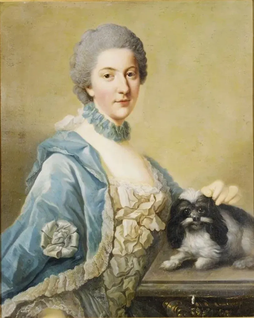 La carte Élisabeth-Christine-Ulrique de Brunswick-Wolfenbüttel