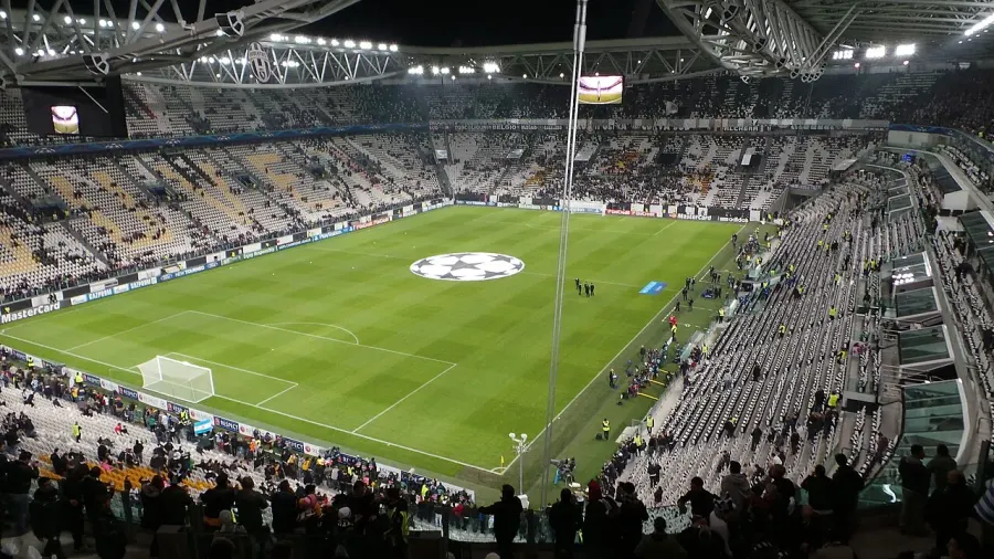 La carte Juventus Stadium