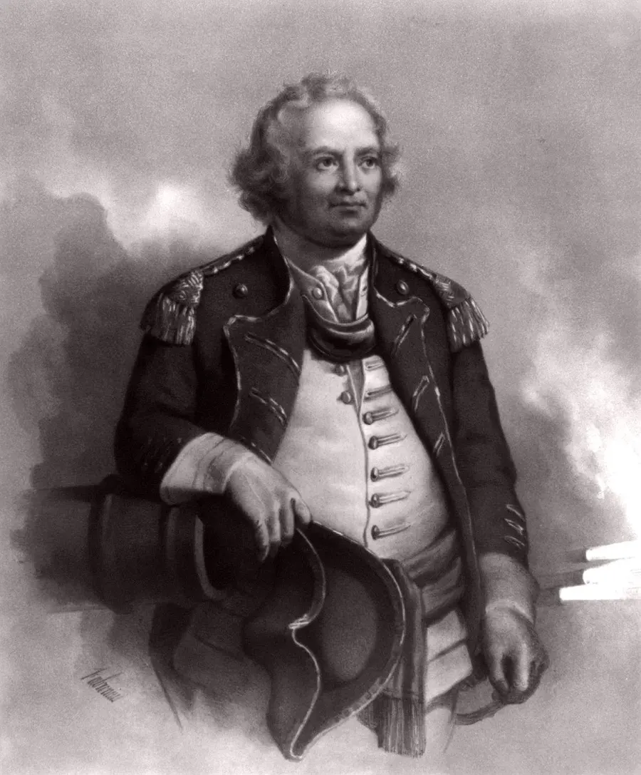 La carte Israel Putnam