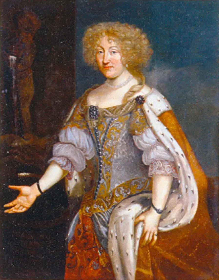 The Magdalena Sibylla of Hesse-Darmstadt card