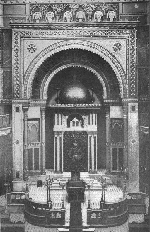 La carte Synagogue turque de Vienne