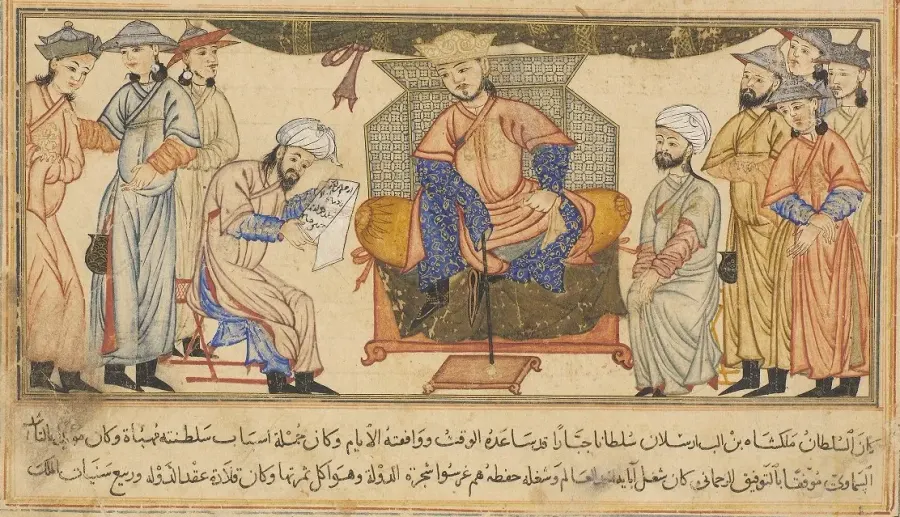The Aq Sunqur al-Hajib card