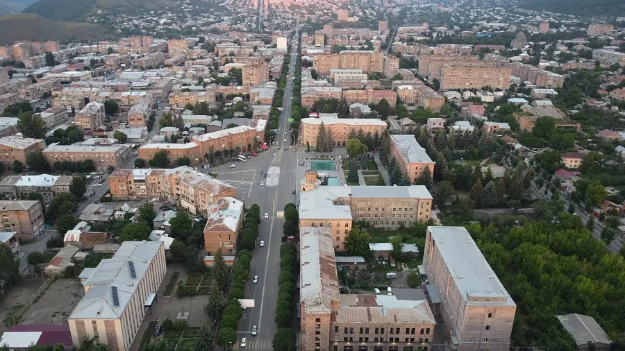 La carte Vanadzor