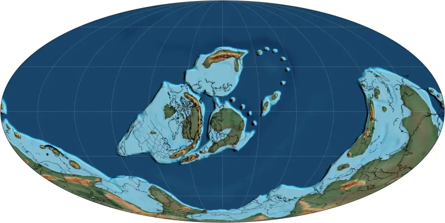 La carte Silurien