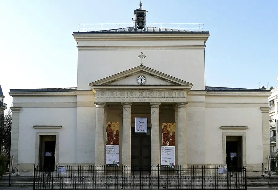 La carte Église Sainte-Marie des Batignolles