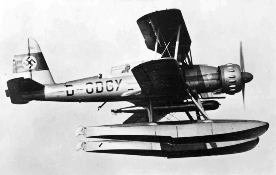 The Arado Ar 95 card