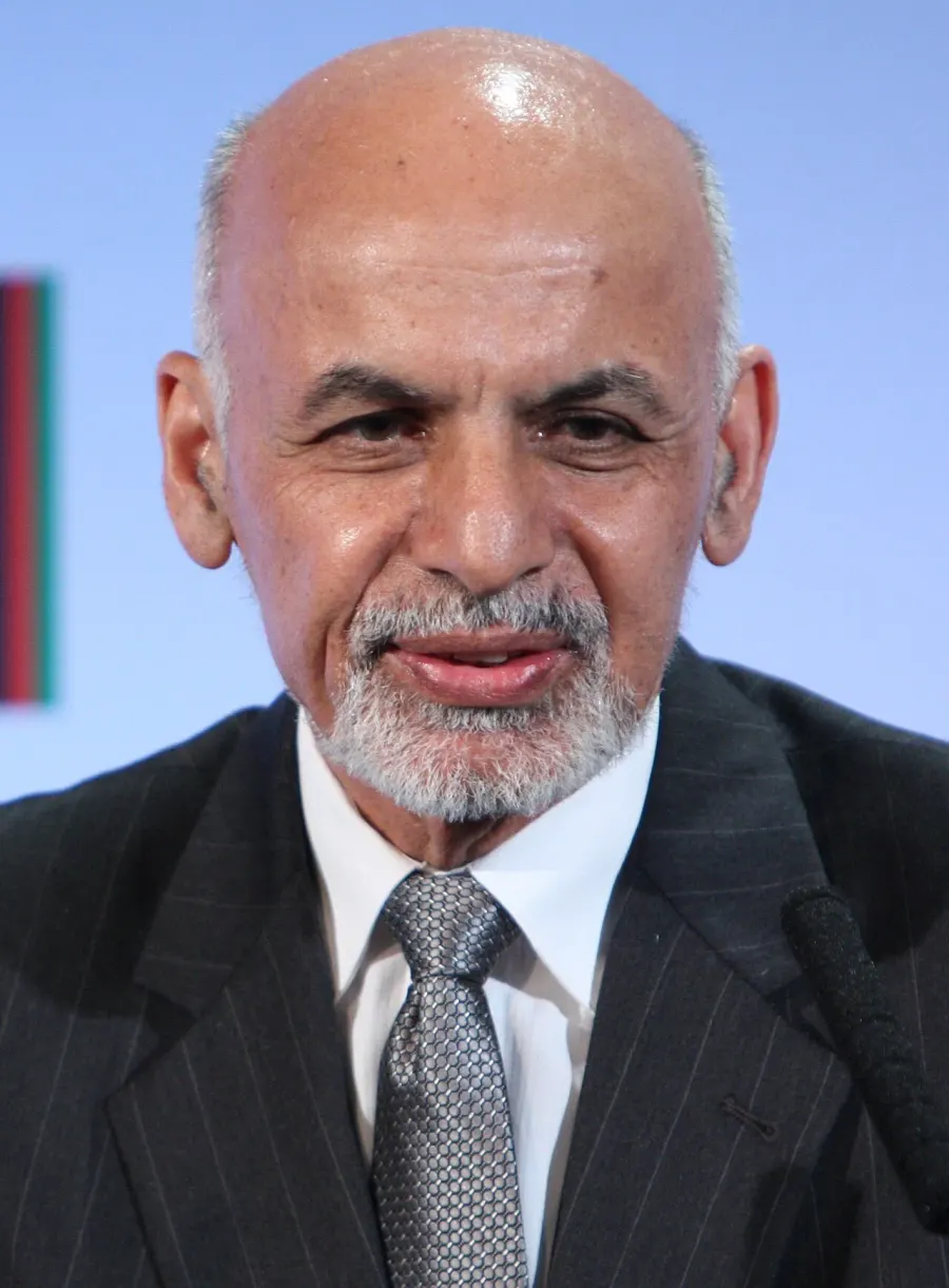 The 2014 Afghan presidential election card