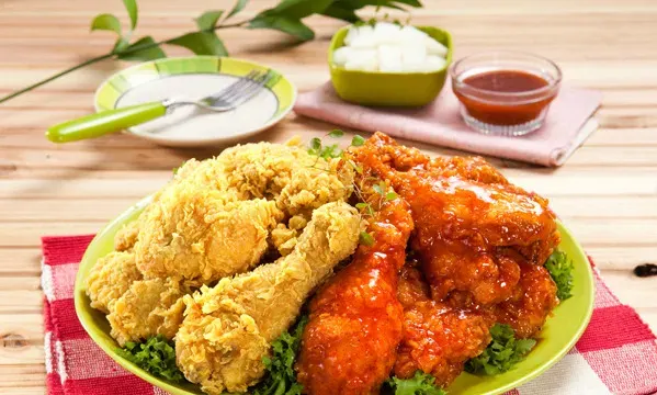 La carte Poulet frit coréen