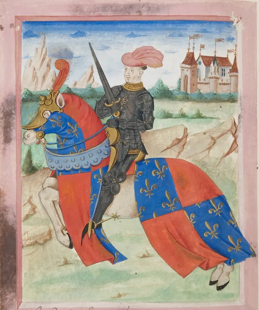 The Charles I d'Albret card