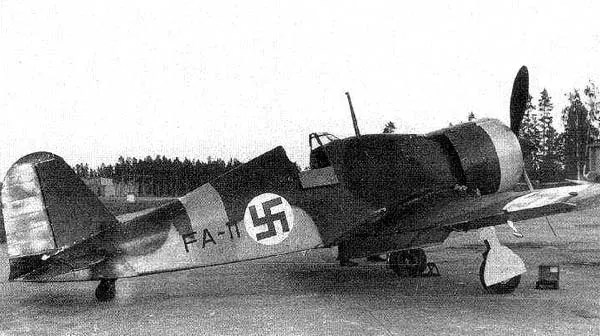 La carte Fiat G.50 Freccia