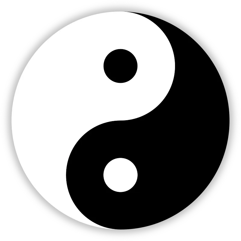 La carte Yin et yang