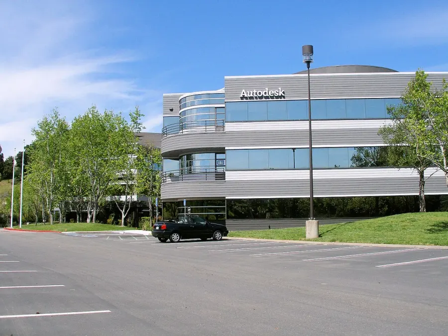 La carte Autodesk