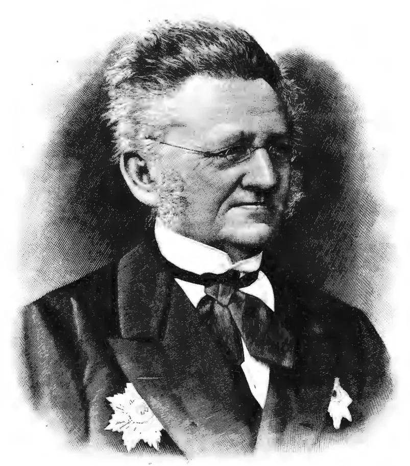 La carte Ernst Rudolf von Trautvetter