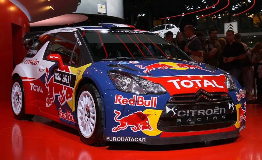 The Citroën DS3 WRC card