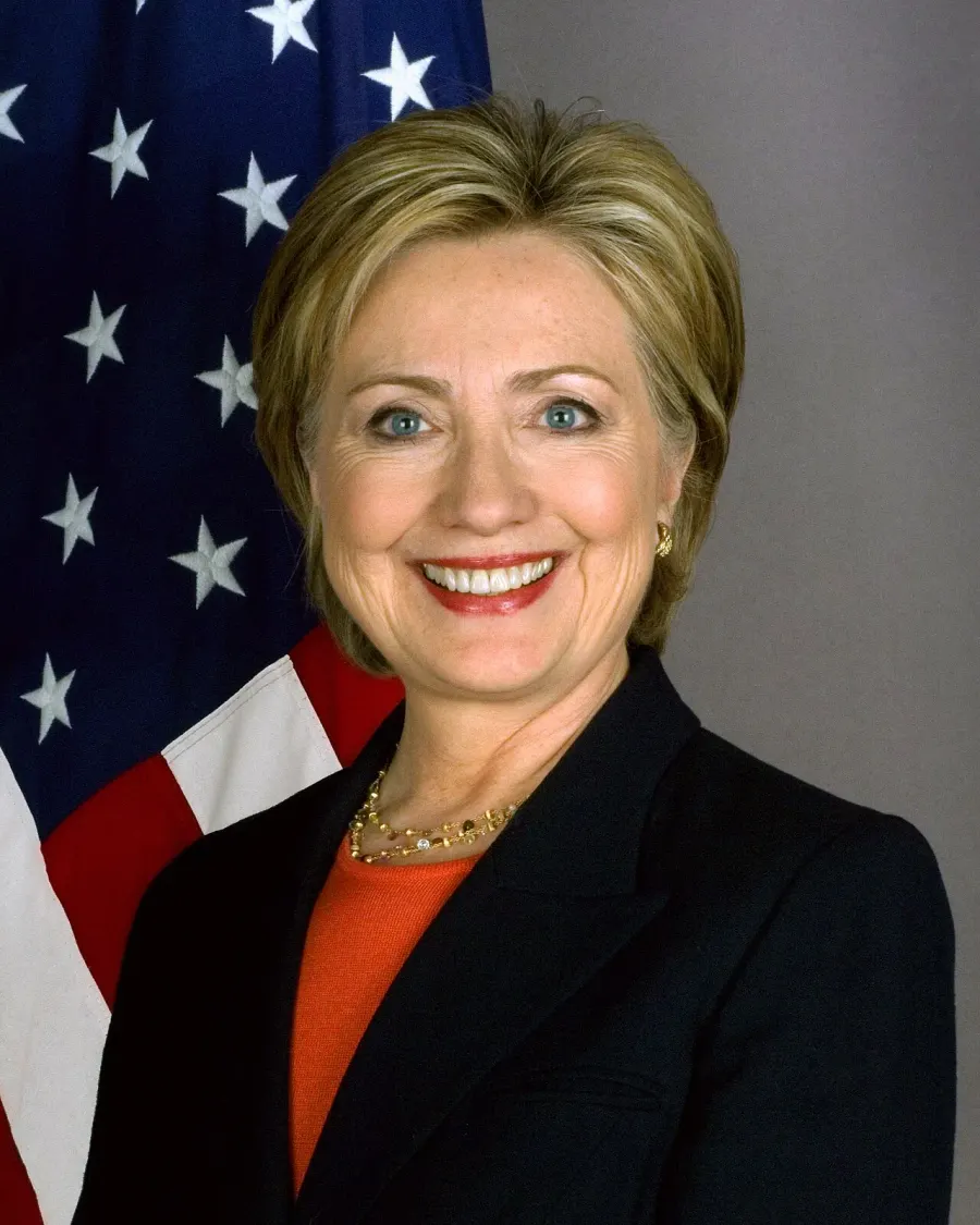 La carte Hillary Clinton