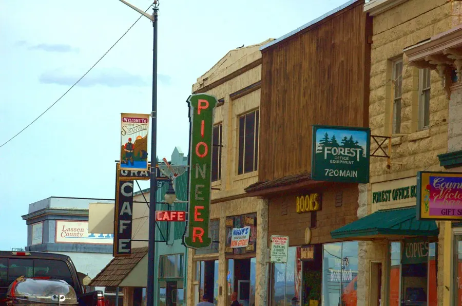 The Susanville, California card
