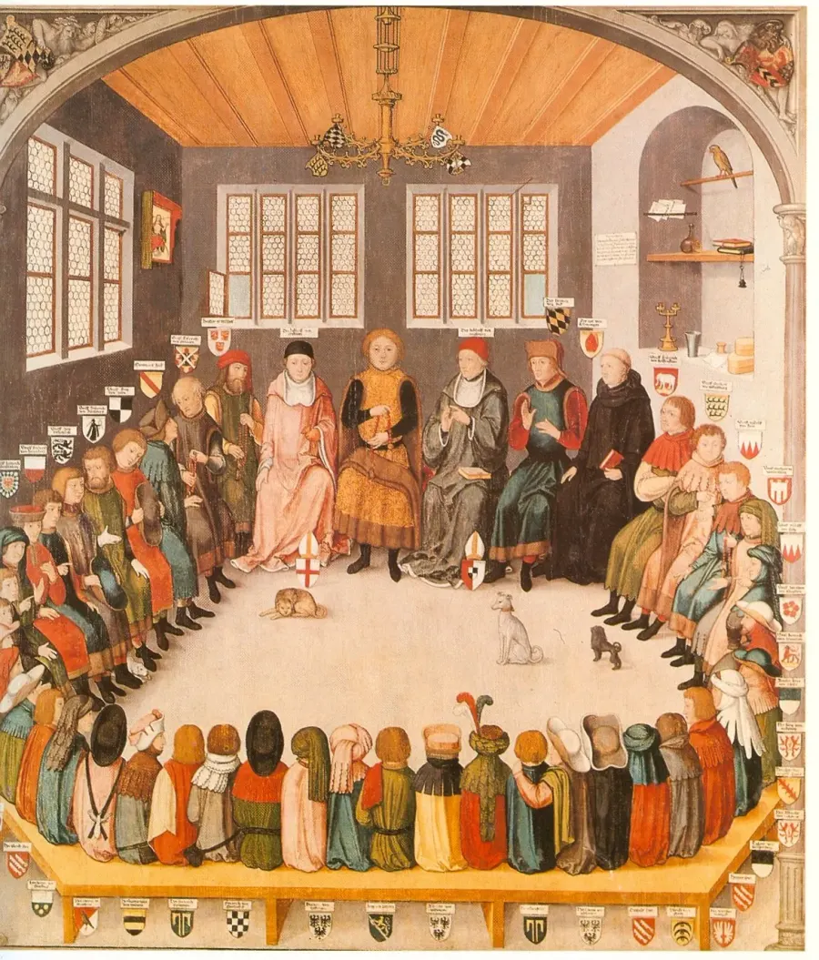 La carte Eberhard III de Wurtemberg