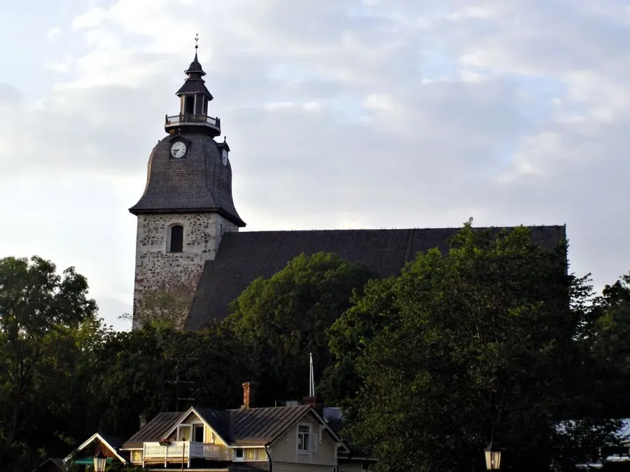 La carte Monastère de Naantali