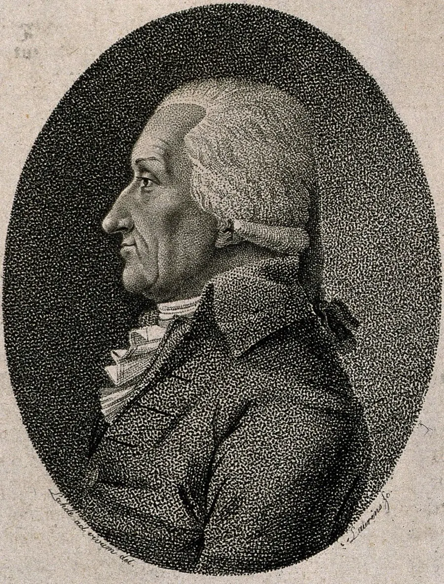 La carte Johann Nikolaus Tetens