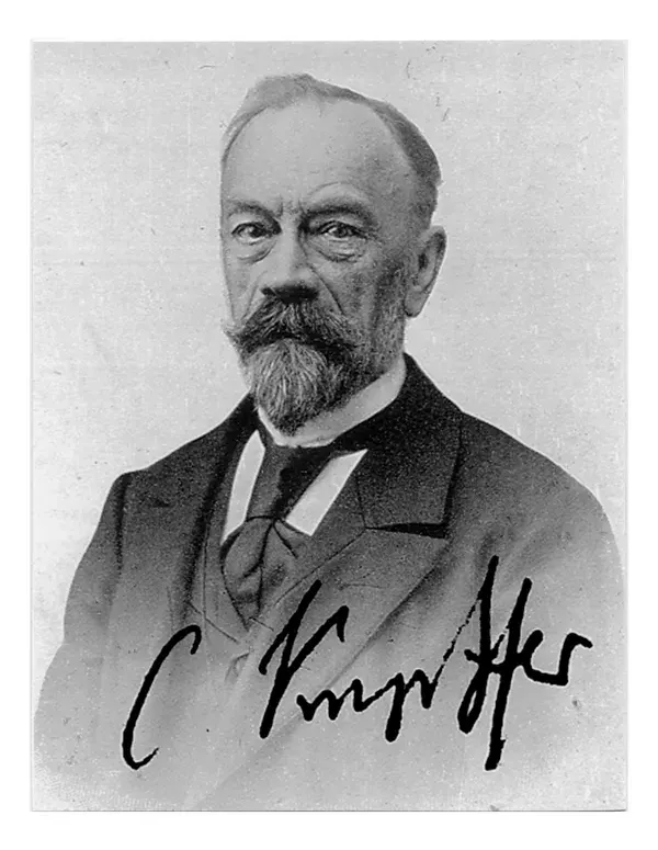 The Karl Wilhelm von Kupffer card