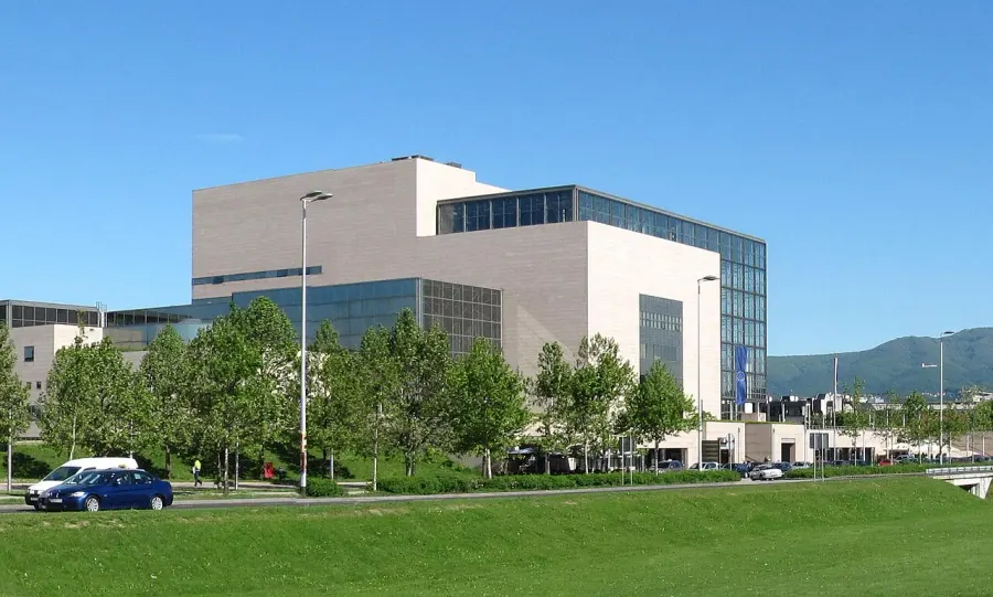 La carte Bibliothèque nationale et universitaire