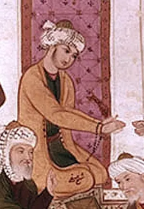 La carte Safi al-Din Ardabili