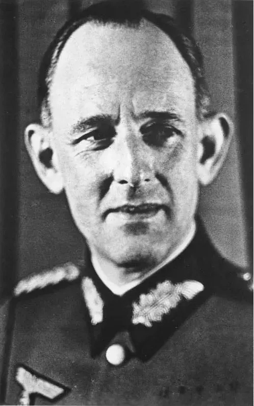 La carte Rudolf Schmundt
