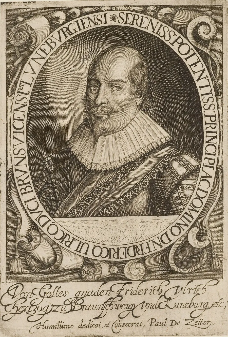 La carte Frédéric-Ulrich de Brunswick-Wolfenbüttel