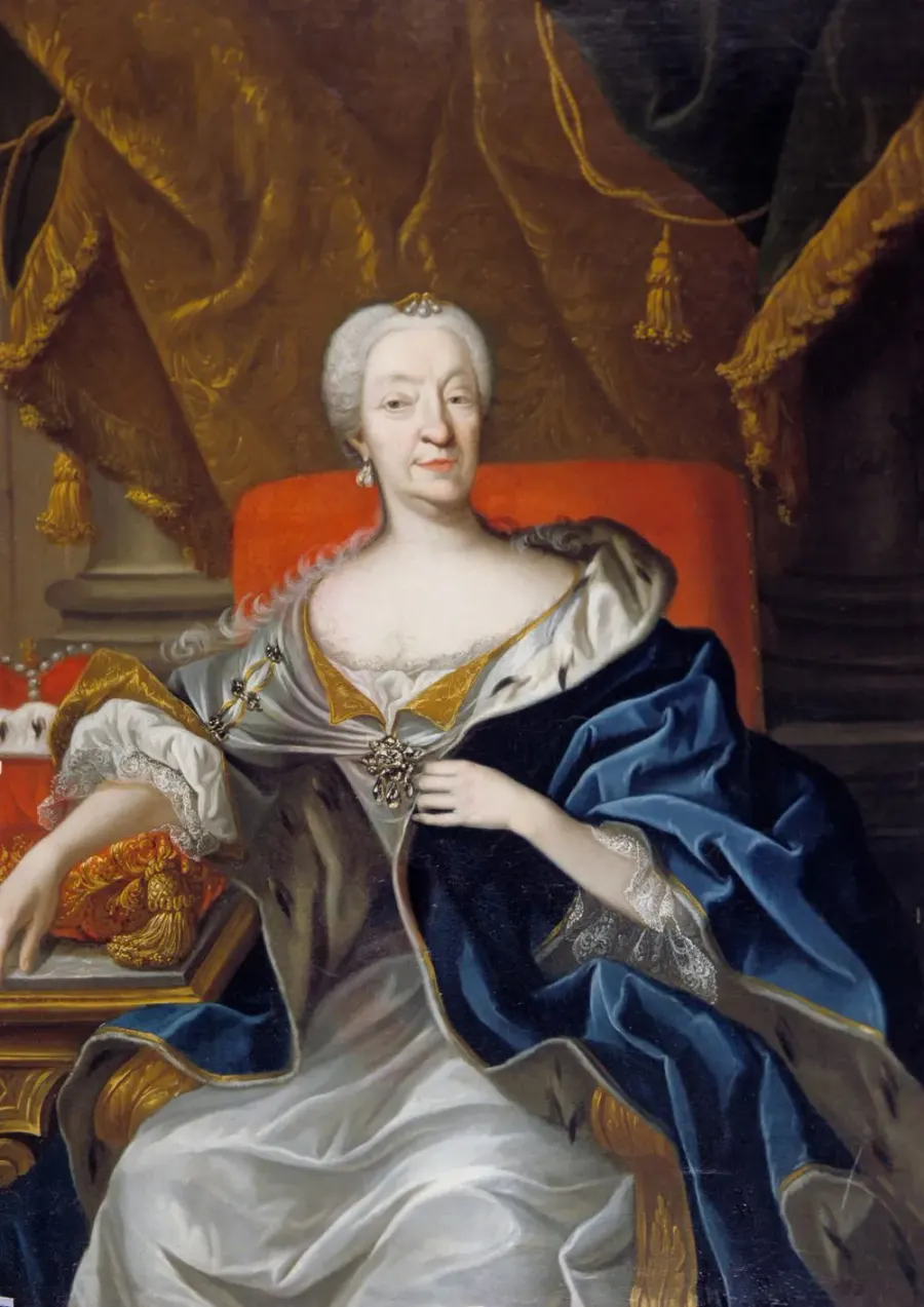 La carte Madeleine-Wilhelmine de Wurtemberg