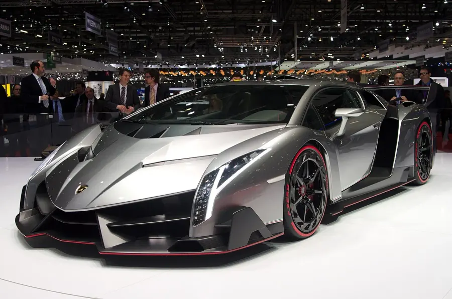 La carte Lamborghini Veneno