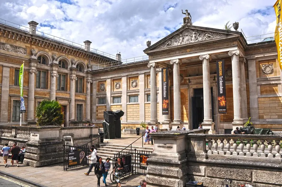 La carte Ashmolean Museum