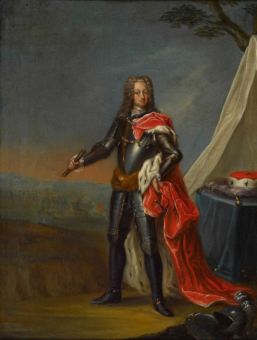 The Count Palatine Joseph Charles of Sulzbach card