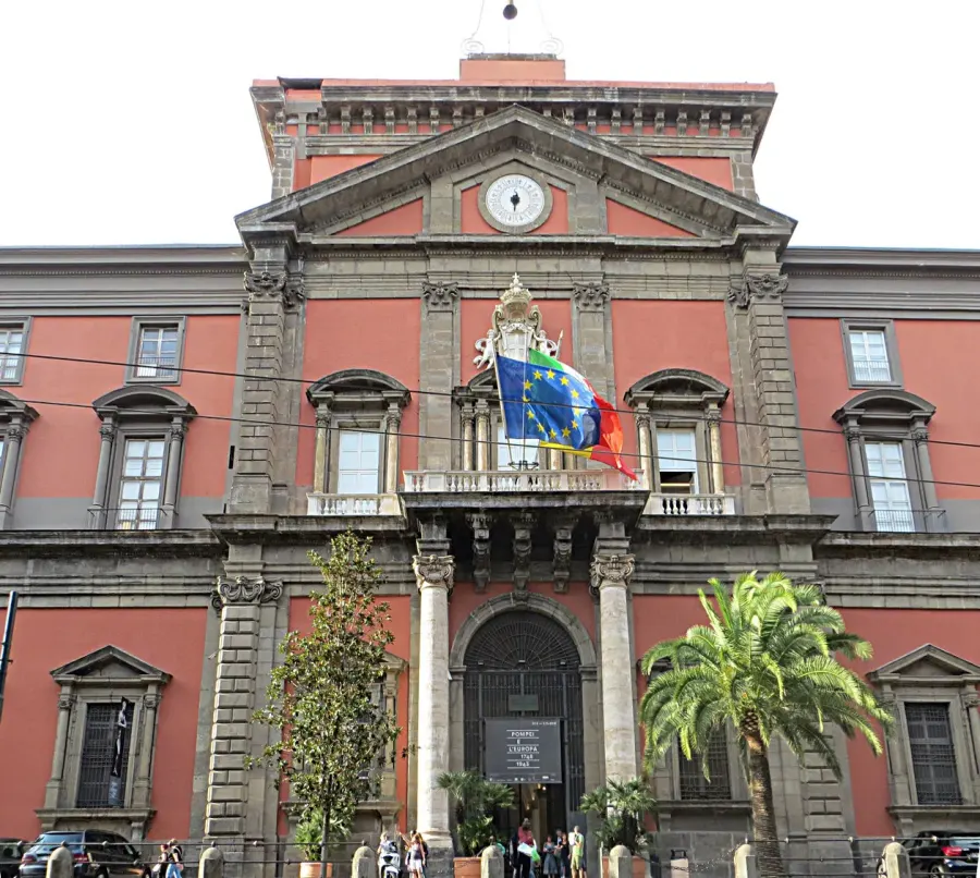 La carte Musée archéologique national de Naples