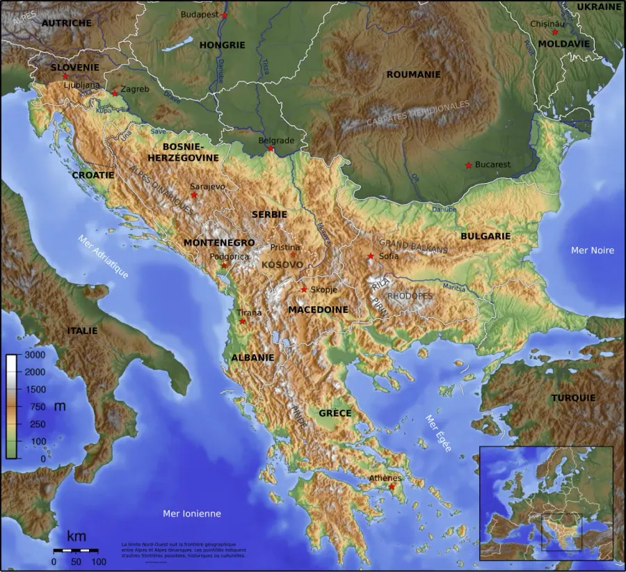 The Balkan sprachbund card