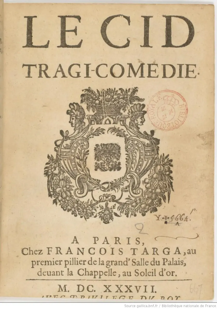 La carte Le Cid