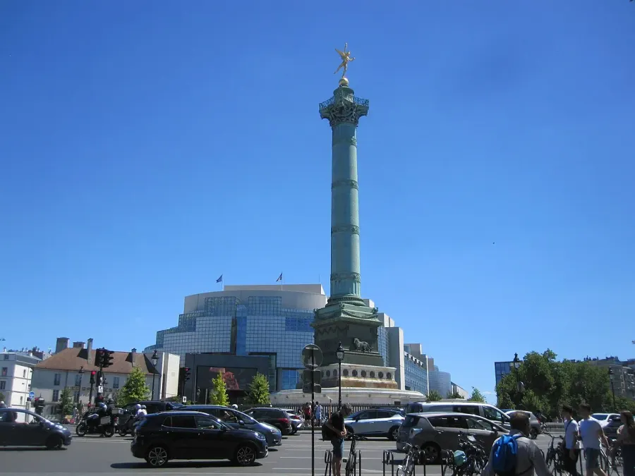 La carte Opéra Bastille