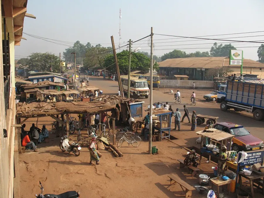 La carte Yendi