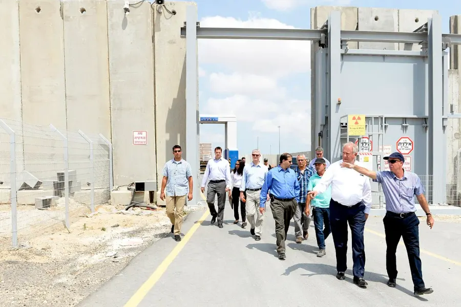The Kerem Shalom border crossing card
