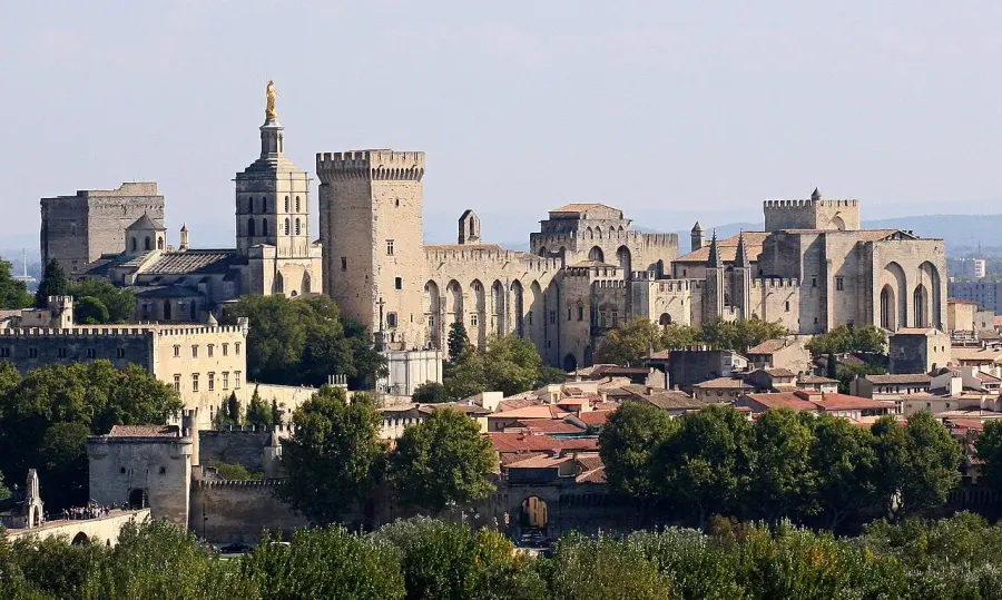 La carte Avignon