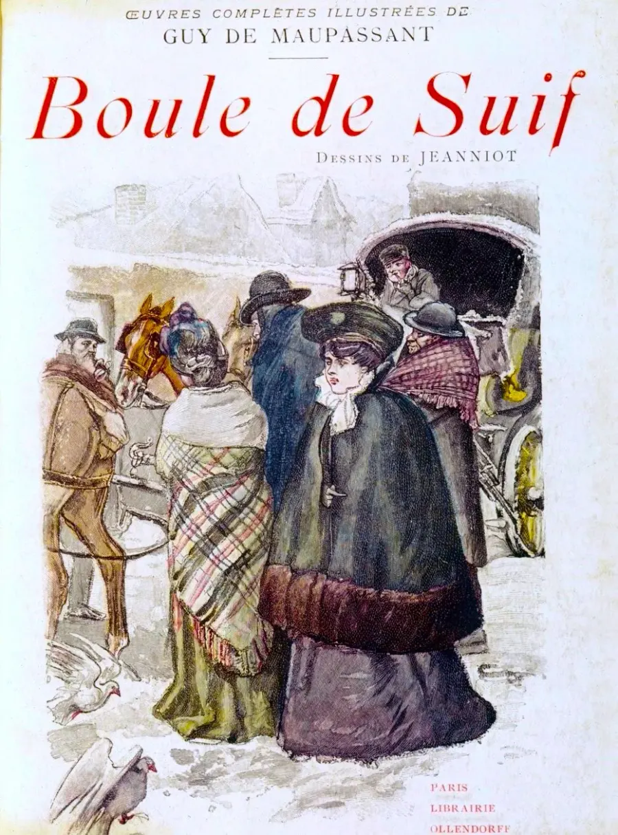 La carte Boule de Suif