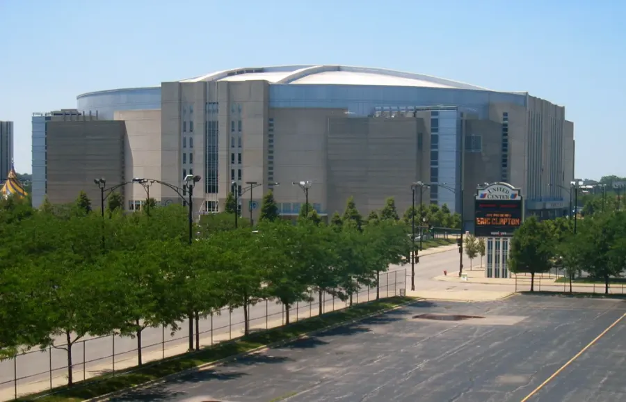 The United Center card