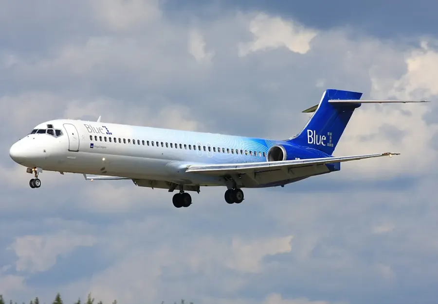 La carte Boeing 717