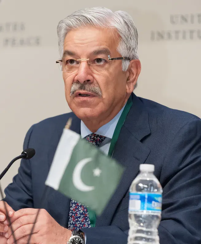 La carte Khawaja Muhammad Asif