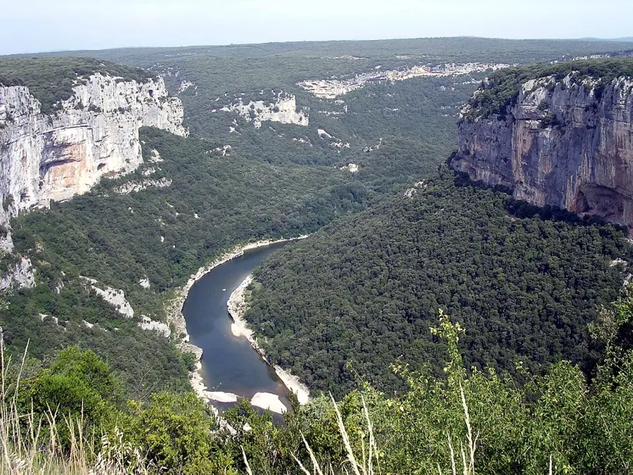 La carte Ardèche