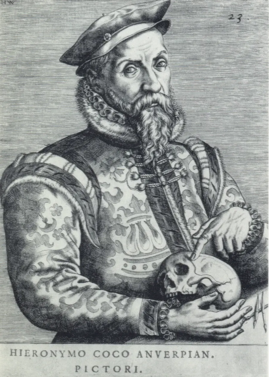 The Hieronymus Cock card