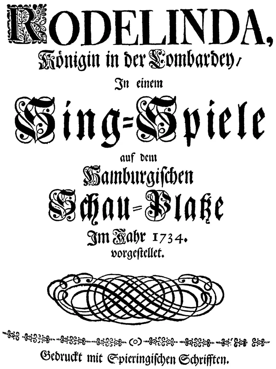 La carte Rodelinda