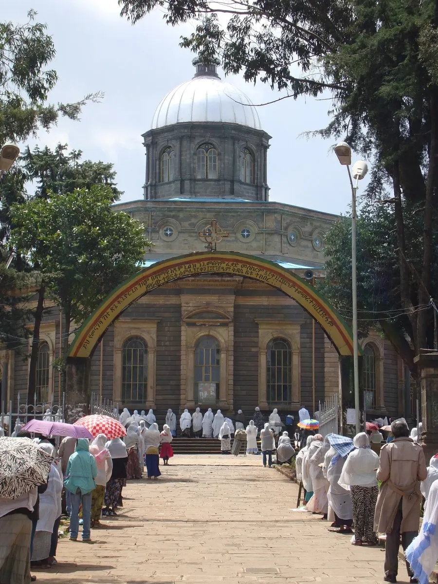 The St. George's Cathedral, Addis Ababa card