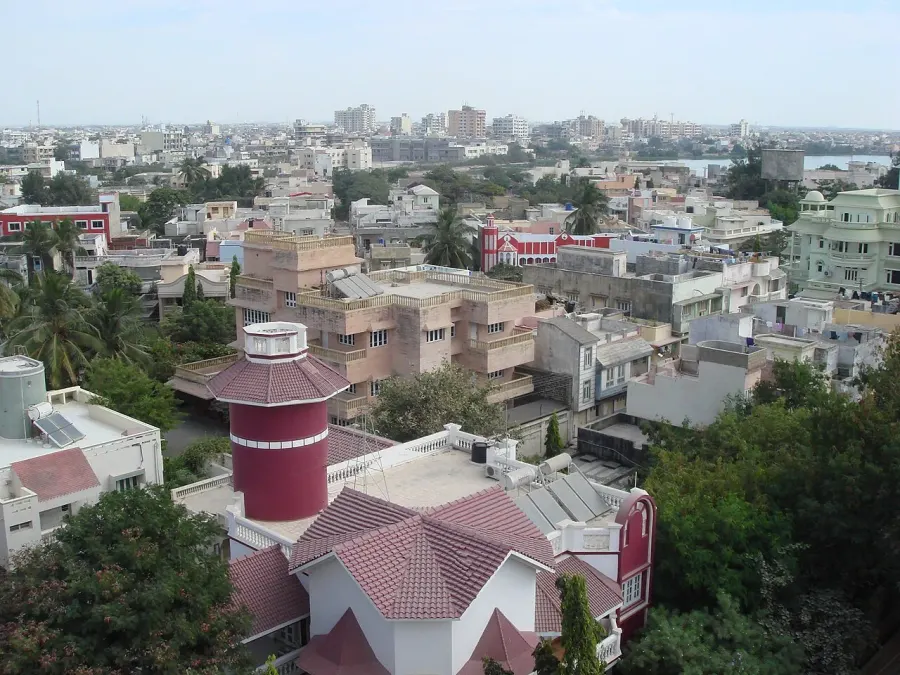 La carte Porbandar
